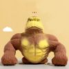 Decompression Stretch Gorilla Pattern Latex Soft Gorilla Toy, Stretch Gorilla Action Pattern For Kids Boys Girls