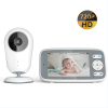 PSVB615 Baby Motion Monitor 8 First Calm Music Temperature Monitor 4.0Inch LCD bidirectional Audio HD 800 * 480 pixel 2.4GHz child shaking camera