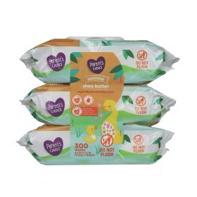 Soothing Shea Butter Baby Wipes â€“ 300 Count, Hypoallergenic, Moisturizing, Alcohol-Free, Resealable