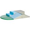 6-Pieces Foam Climbing Blocks for Toddlers 1-3 Years, Soft Play Set for Climb and Crawl, Contemporary