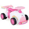 Kids Ride-On Sliding Car with Music Function, 3 Themes Sit-and-Scoot Toy for 19-36 Months (Unicorn)