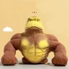 Decompression Stretch Gorilla Pattern Latex Soft Gorilla Toy, Stretch Gorilla Action Pattern For Kids Boys Girls