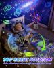 Rocket Night Light Projector for Kids Boys Toddler Toys with Music&Films Birthday&Christmas Gifts Nightlights with 360 Degree Rotation USB Charge Astr