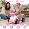 Kids Ride-On Sliding Car with Music Function, 3 Themes Sit-and-Scoot Toy for 19-36 Months (Unicorn)