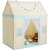 Kids Play Tent, Kids Tent for Kids 1-5 Years Old, Toddler Tent with Mat and Tent Lamp, Tent for Kids with Windows for Indoor and Outdoor