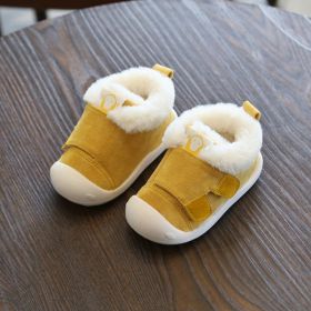 Children's Toddler Shoes (Option: Yellow-20-With Logo)