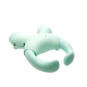 MiniJones Baby Bath Stand Suction Cup Wall-Mounted Adjustable Width Portable Standing Shower Holder (Option: Green Bath Stand Shelf Only)