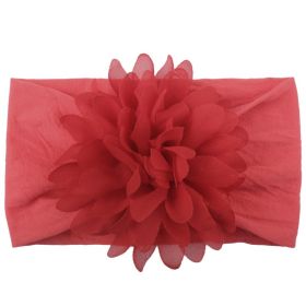 Creative Chiffon Flower Headband Baby Hair Accessories Cute Princess Headband (Option: 6Style)