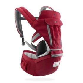 Multi-functional baby waist stool (Option: Red without box)