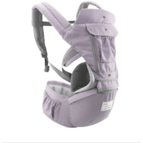 Multi-functional baby waist stool (Option: Purple without box)