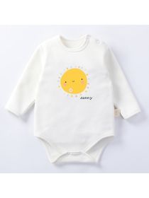 Fleece Thickened Baby Jumpsuit for Autumn and Winter Warmth (size: 100cm)