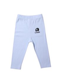 Baby Cotton Pants, Breathable and Comfortable (Color: Light Blue, size: 73cm)