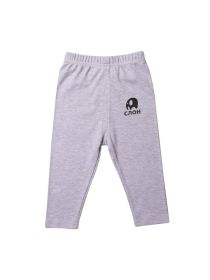 Baby Cotton Pants, Breathable and Comfortable (Color: grey, size: 110cm)