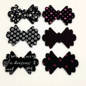 Black Hair Magic Stickers 6 Pieces Per Pack Bangs Post Magic Sticker Hair Stickers Clip-Less Hair Ornaments Hair Fringed Reusable Random Designs Hair (style: set 2)