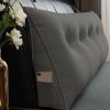 Triangle Reading Cushion with a button-180*50*20cm