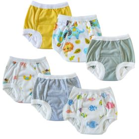 Potty Animal Daytime Training Pants (Print: Potty Animal, size: 4T)