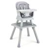 6-in-1 Convertible Baby High Chair with Adjustable Removable Tray